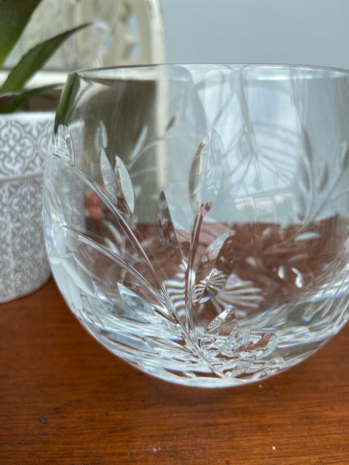 Beautiful Stuart Crystal Bowl Cascade Vintage Etsy UK