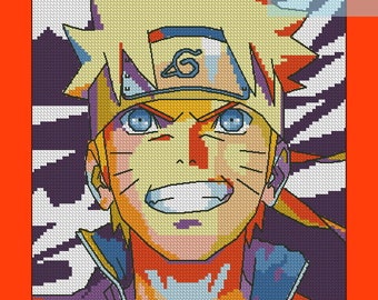 Naruto Cross Stitch Etsy