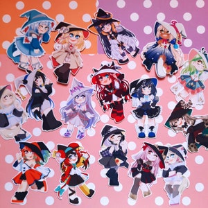 Hololive IT Myth Council Hope Advent Promise Kawaii Witch adesivi in vinile