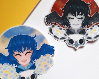 Final Fantasy XIV Meteion Sticker, Waterproof Vinyl, Handmade