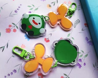 Hololive EN Cecilia Immergreen Otomos Kawaii Anime brelok do kluczy