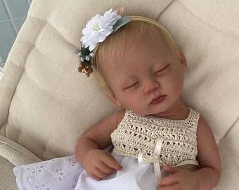 プラチナシリコンリボーンベビー全身18インチ - Etsy 日本