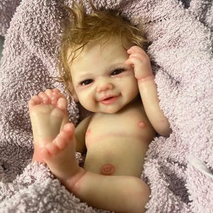 Full silicone baby girl platinum full body 13 inches