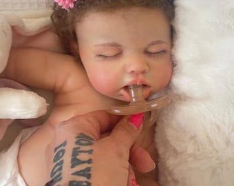 Muñeca reborn silicona cuerpo completo