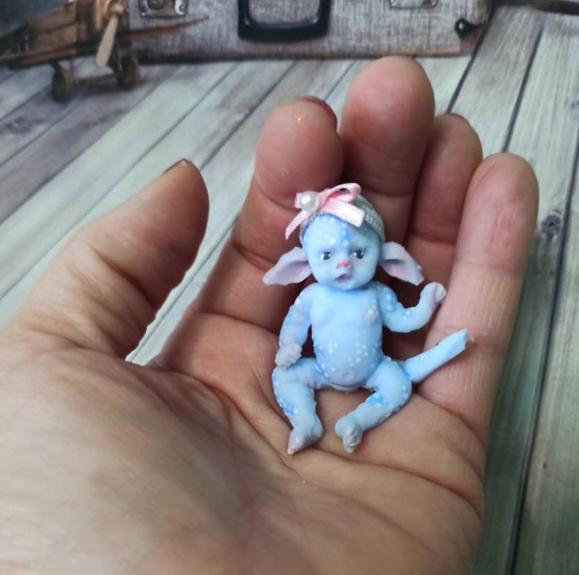 Silicone Mini Baby Avatar 2 Inch Full Silicone Body | Etsy