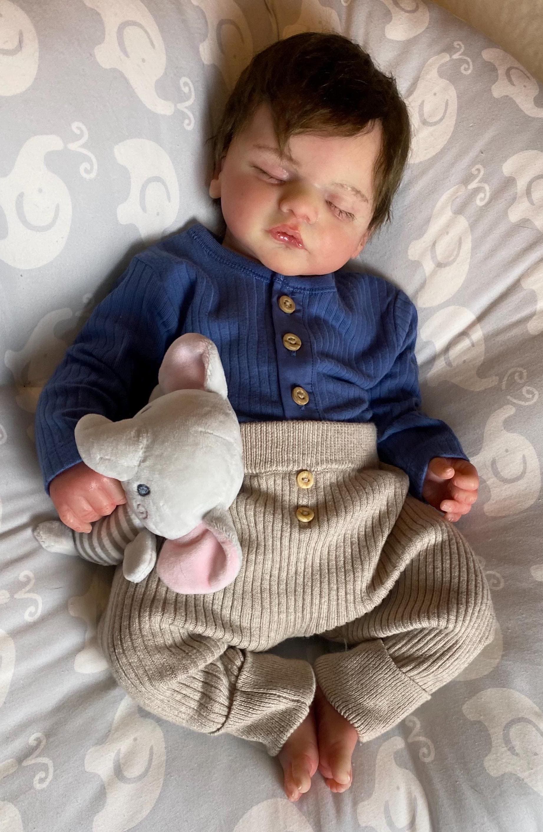 NPK – poupées de bébé Reborn en Silicone, 23 pouces, réaliste, fait à
