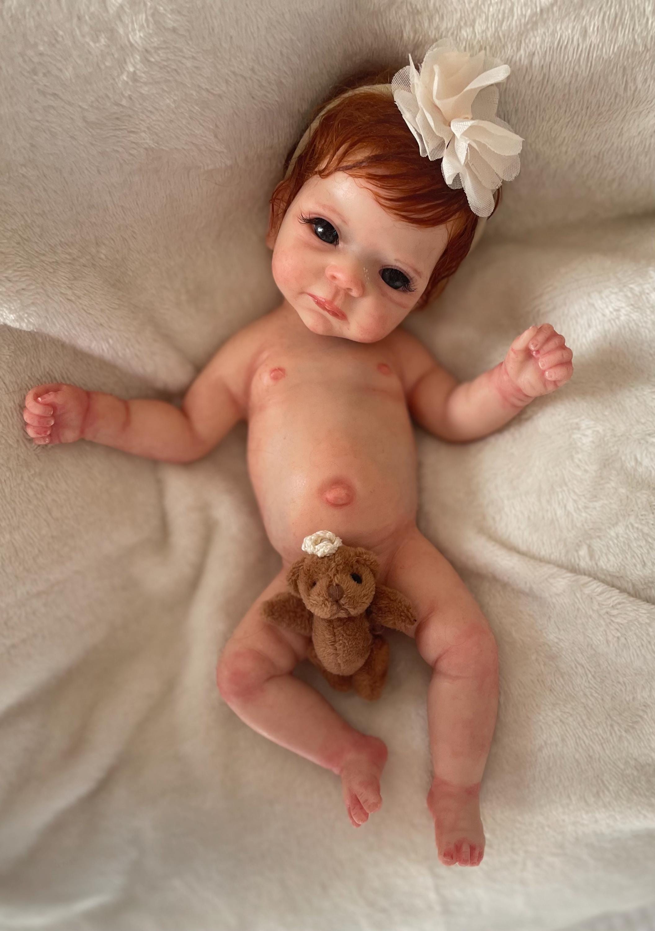 Bambini in silicone pieno da 6 pollici,Ragazza di mini bambole in