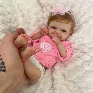 Full silicone baby girl platinum full body 13 inches