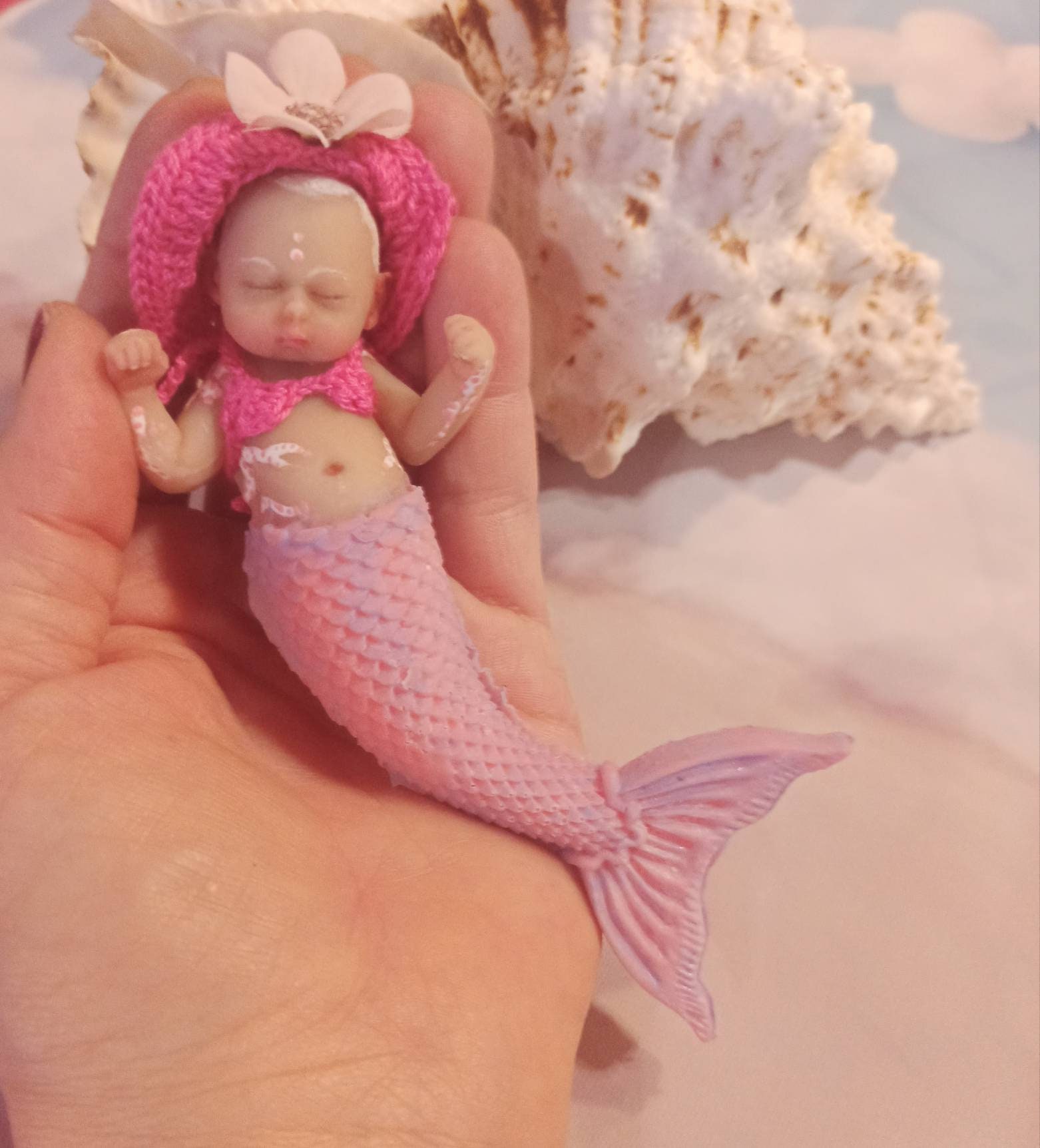 4M Mermaid Doll Making Kit, 8.5 inches