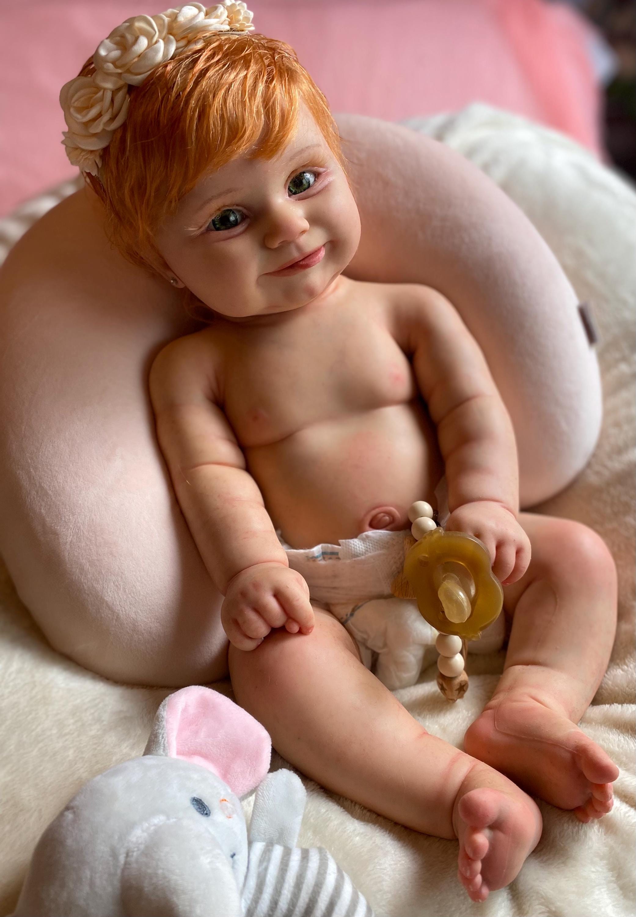 Reborn Toddler Girl Long Hair UK