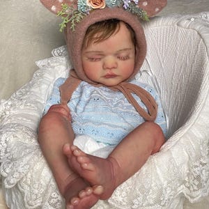 Full body platinum silicone reborn baby 18 inches