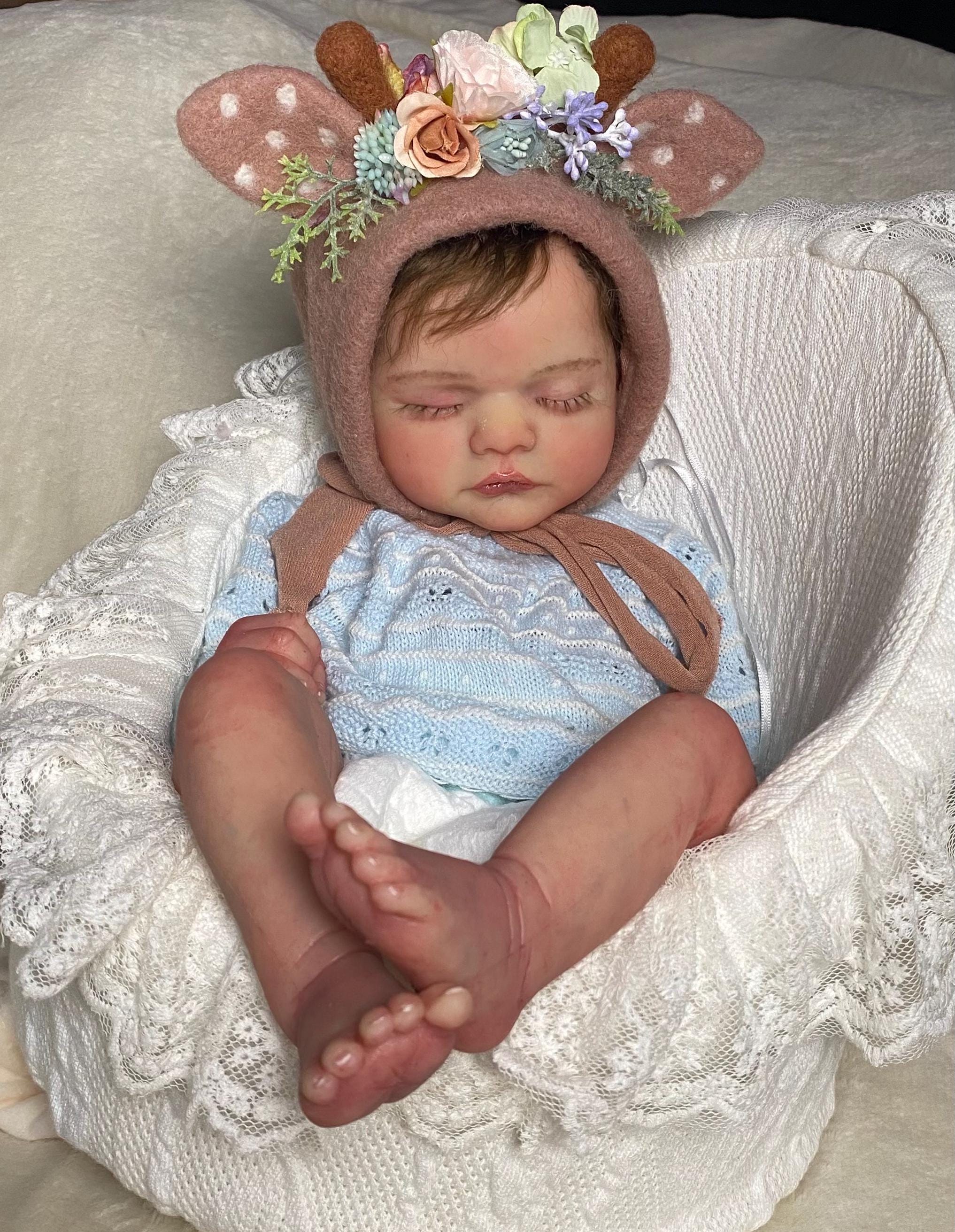プラチナシリコンリボーンベビー全身18インチ - Etsy 日本