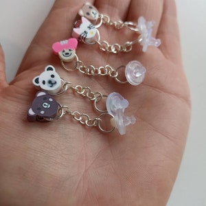 Miniature silicone doll pacifier / Tiny silicone doll pacifier