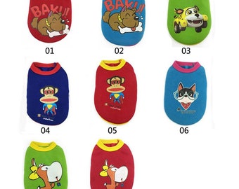 14Style XXXS/XXS/XS Cartoon Warm Thick Mini Puppy Sweater Baby Pet Clothes Teacup Small Dogs Clothing