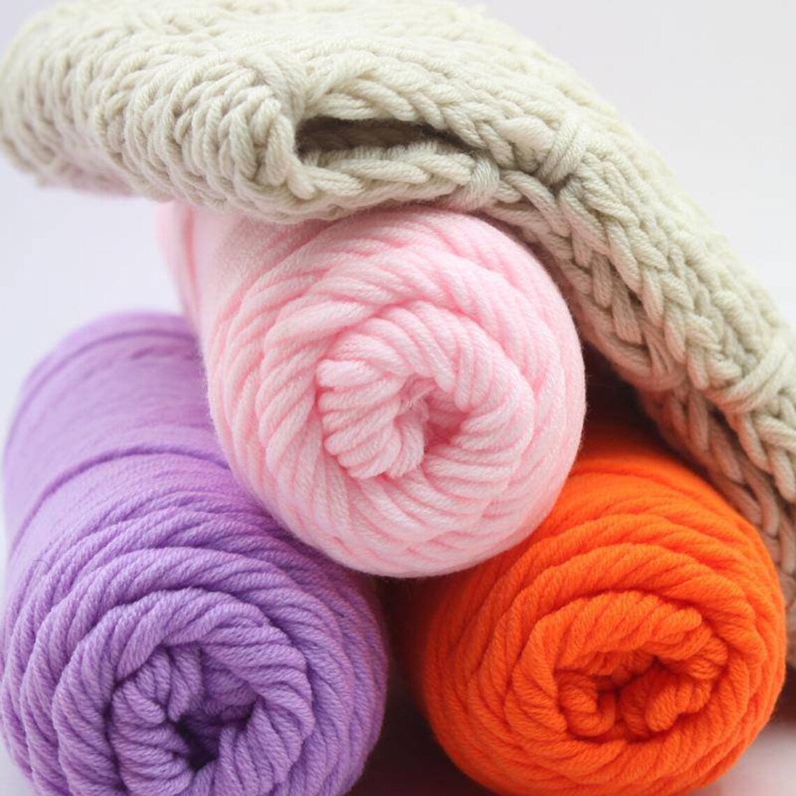 62colors 100g 8ply Knitting Crochet Yarn Breathable Soft High Etsy