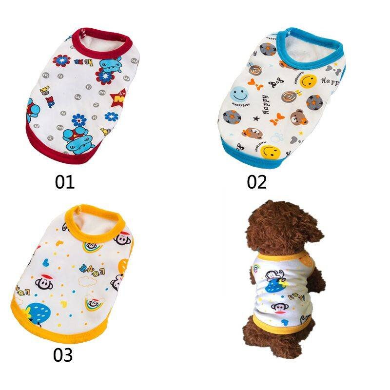 14style XXXS/XXS/XS Cartoon Warm Thick Mini Puppy Sweater Baby Pet Clothes Teacup Small Dogs