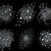 16 PNG Digital Silver Stardust, Instant Download, Design Elements, Clip ...