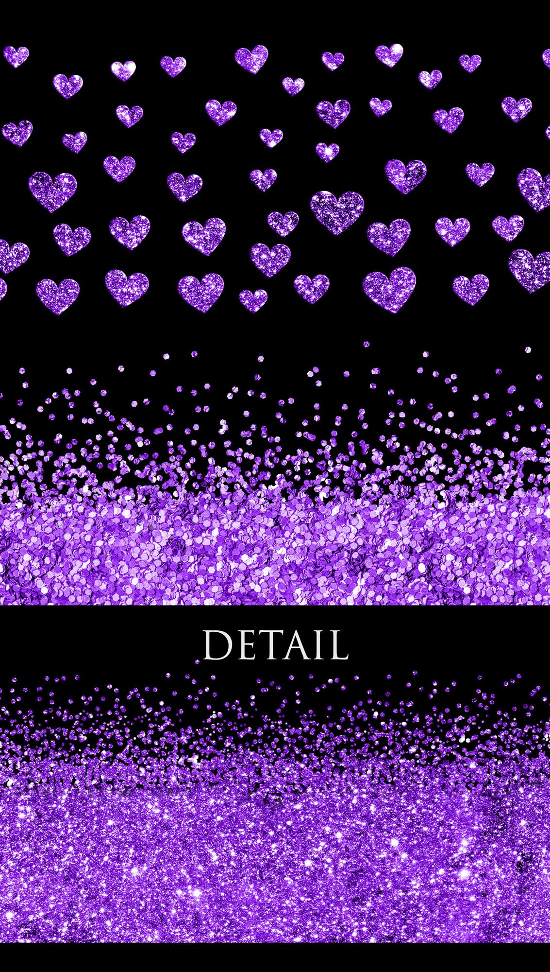 16 Purple Glitter borders Border Overlays Digital Files | Etsy