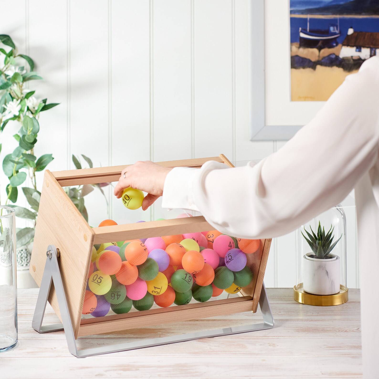 Clear Tombola Raffle Ticket Spinner Drum Great for Tombola Etsy UK