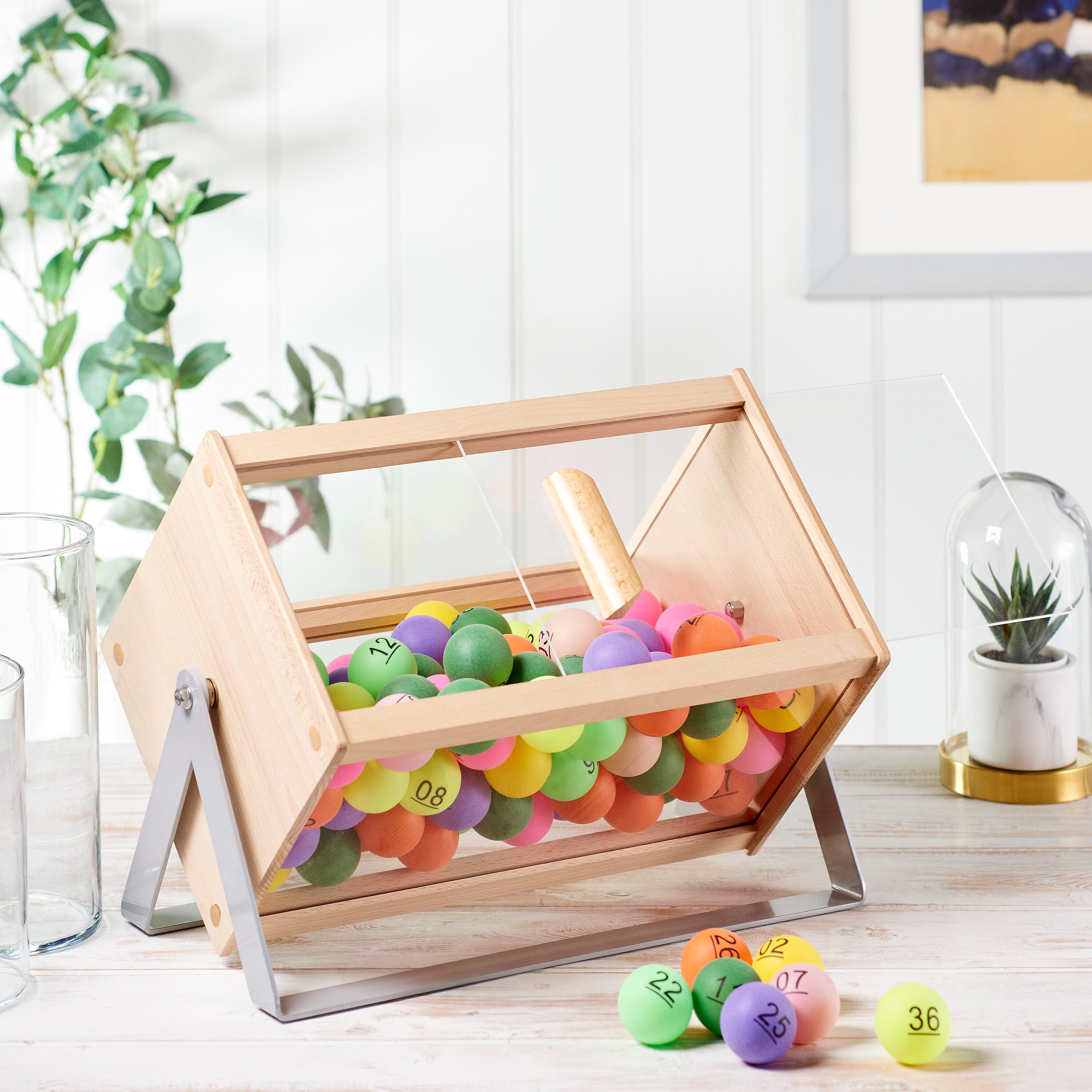 Clear Tombola Raffle Ticket Spinner Drum Great for Tombola Etsy UK