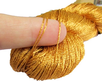 Viscose rayon silk yarn for crochet and knitting, lace thin shiny yarn, summer yarn, yarn for decorasione