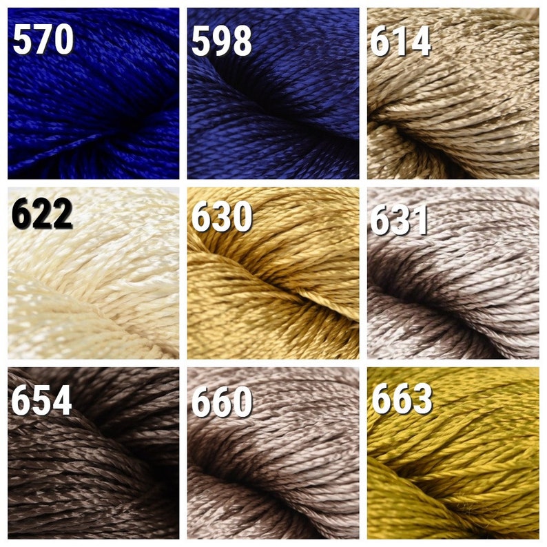 Viscose Silk Yarn for Crochet and Knitting Vegan Thin Thread Etsy