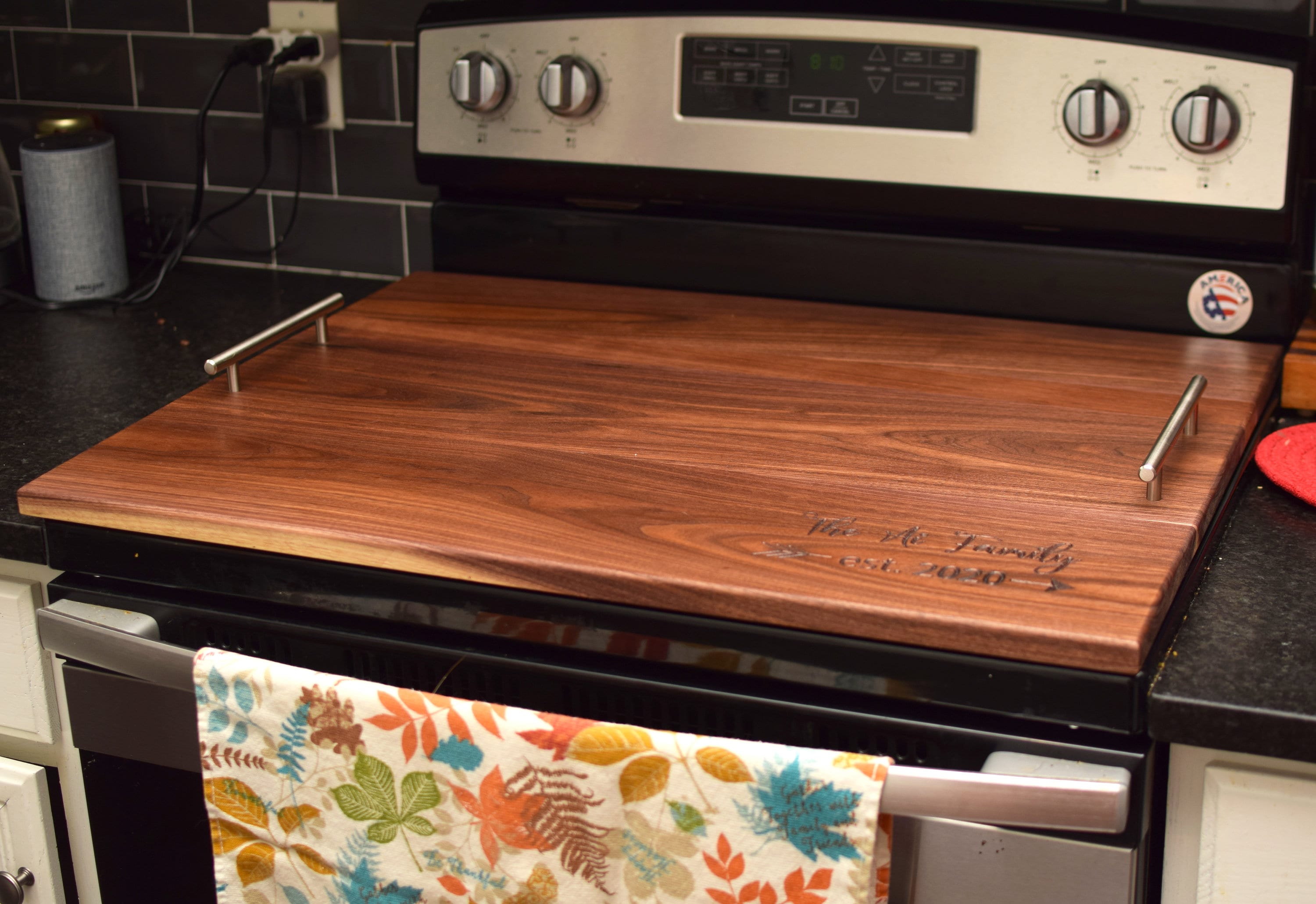 Vintage 1970s Frigidaire RARE Red Poppy GM Electric Stovetop Cooktop Stove  