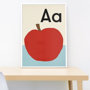 Apple Alphabet Print image 1