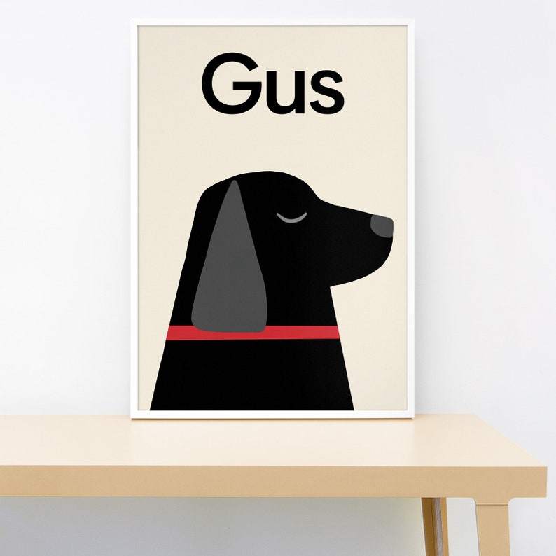 PERSONALISED Dog portrait Cocker image 5