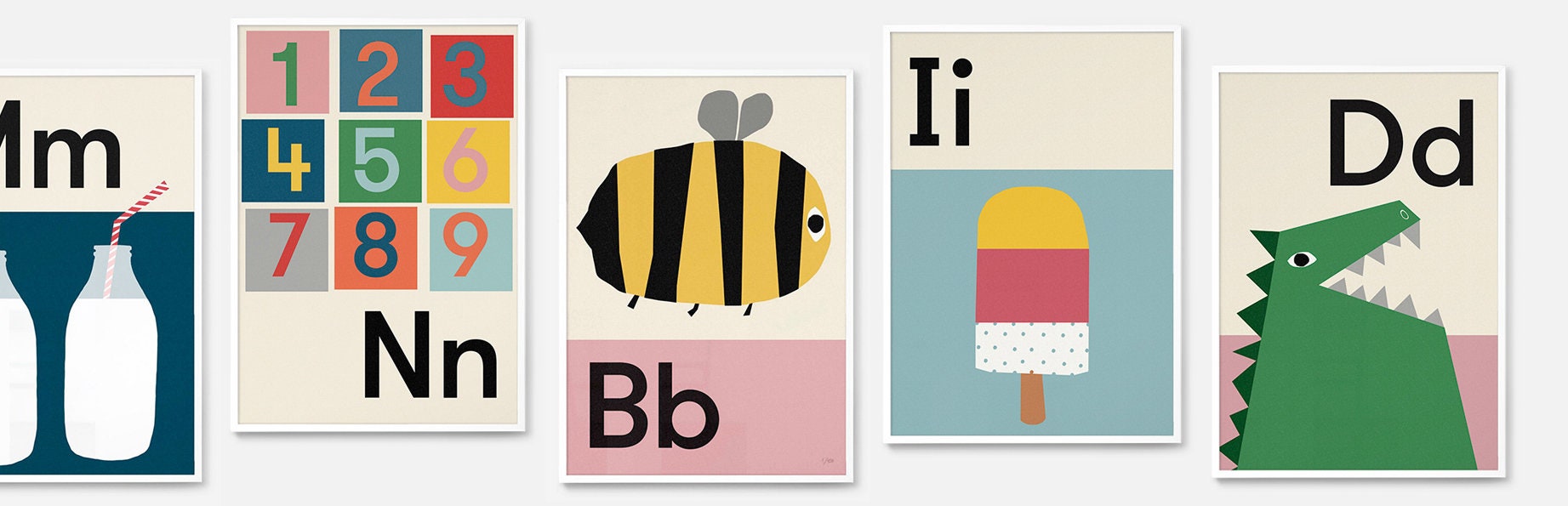 Popcorn Alphabet Print Etsy