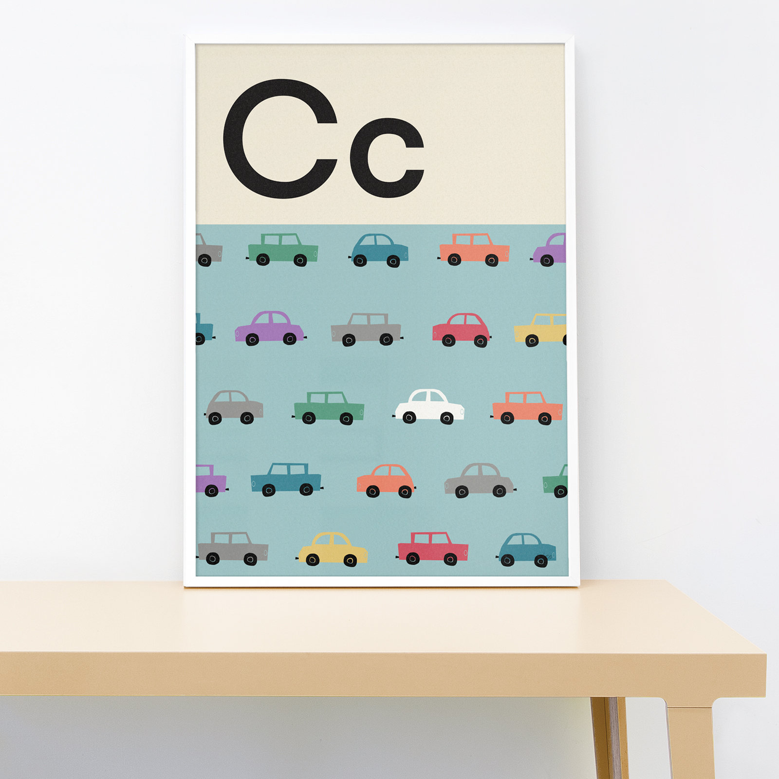 cars alphabet print etsy