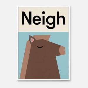 Neigh Animal Sounds Print image 6