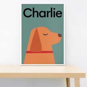 PERSONALISED Dog portrait Cocker image 7