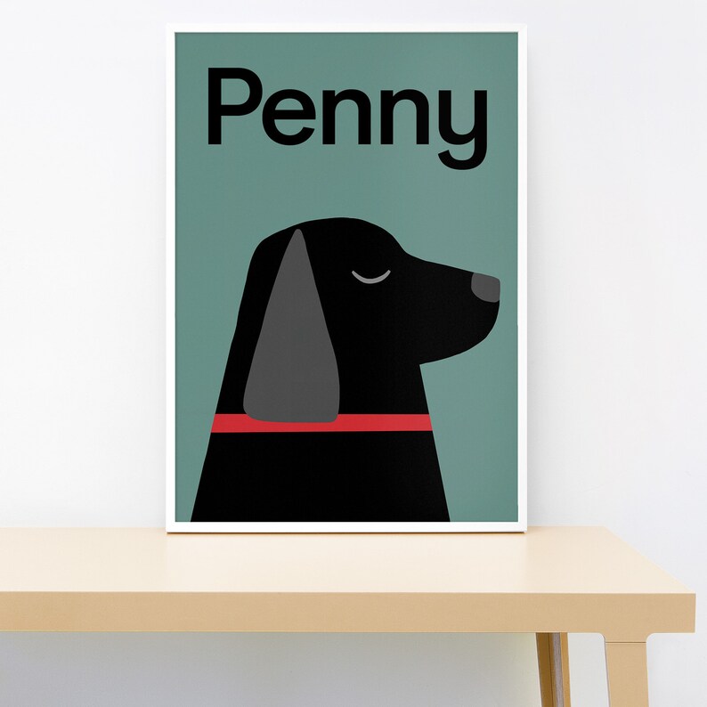 PERSONALISED Dog portrait Cocker image 10