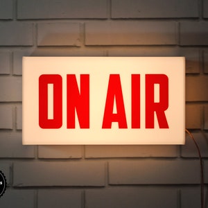 On Air decorative sign / Acrylic Lightbox