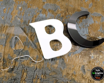 Acrylic Letters and Numbers 3mm / 5mm / 10mm