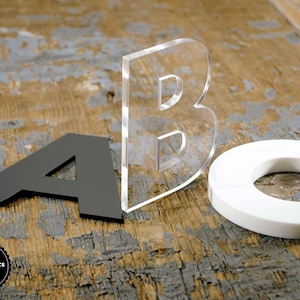Letras y Números Acrílicos 3mm / 5mm / 10mm