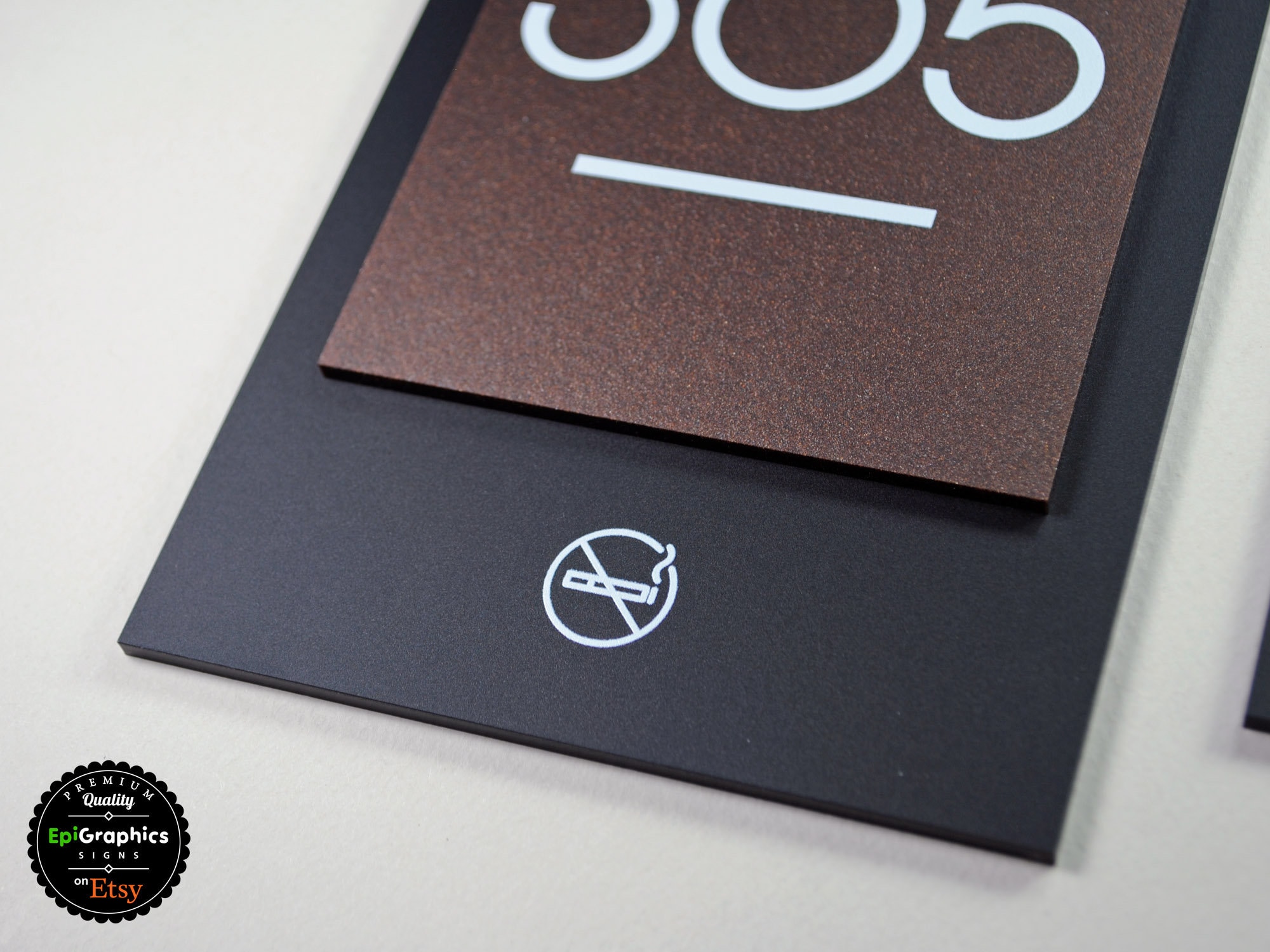 Room Number Sign for Hotel Signage Made of Acrylic, Apartment Door Sign ...