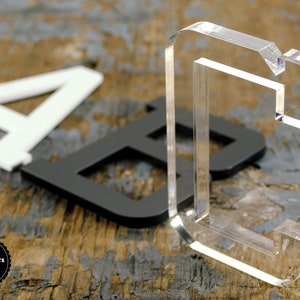 Letras y Números Acrílicos 3mm / 5mm / 10mm