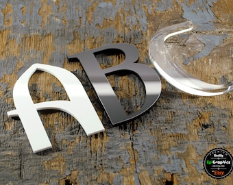Acrylic Letters and Numbers 3mm / 5mm / 10mm