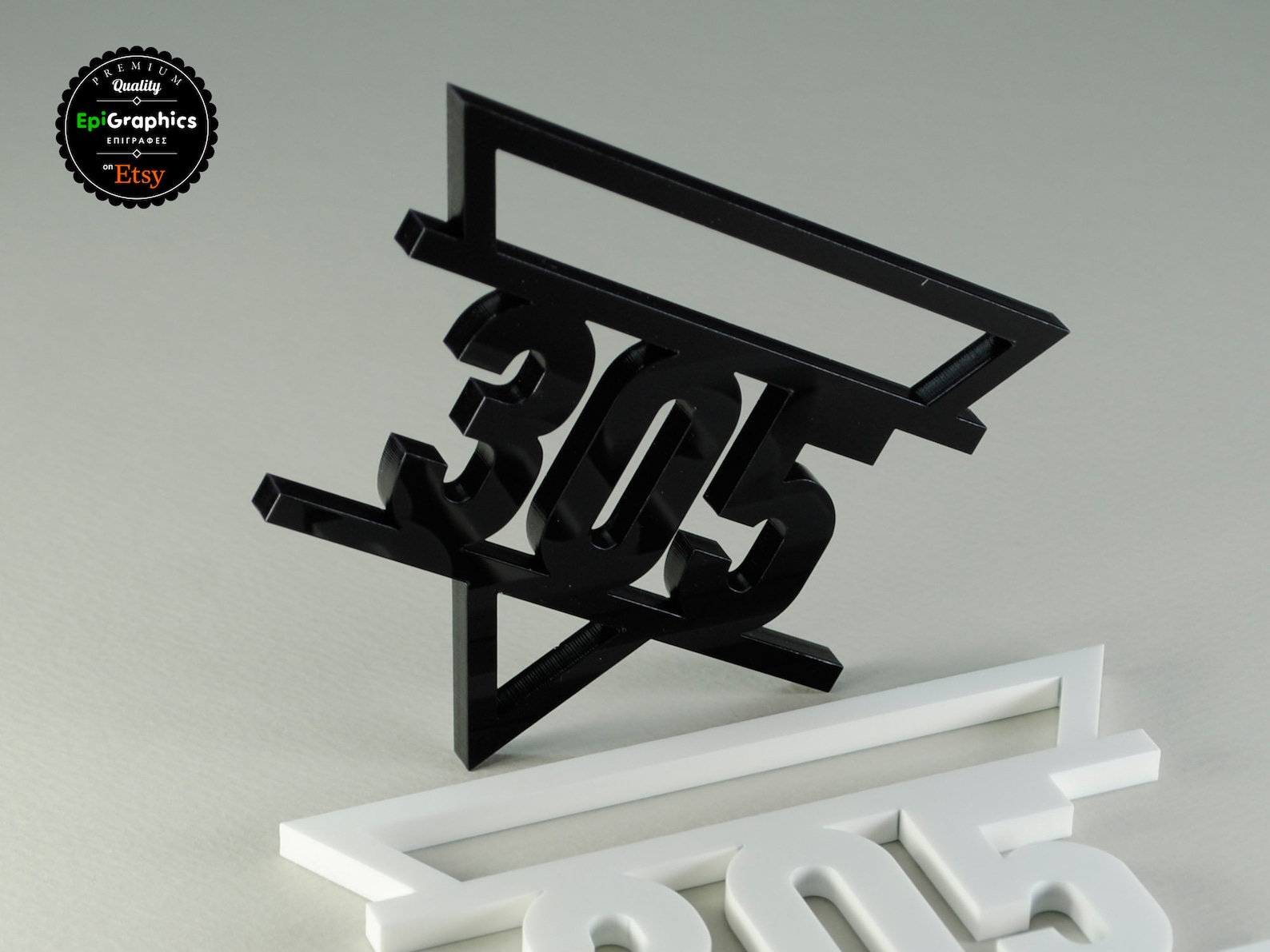 Room Number Frame Acrylic Room Number Sign in Triangle Frame for Hotel Signage, Apartment ...