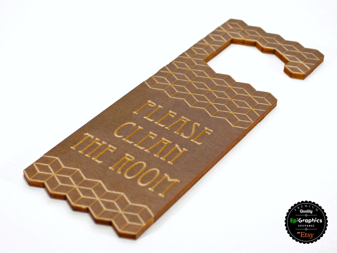 Classic Design Door Hanger Sign do Not Disturb Please - Etsy