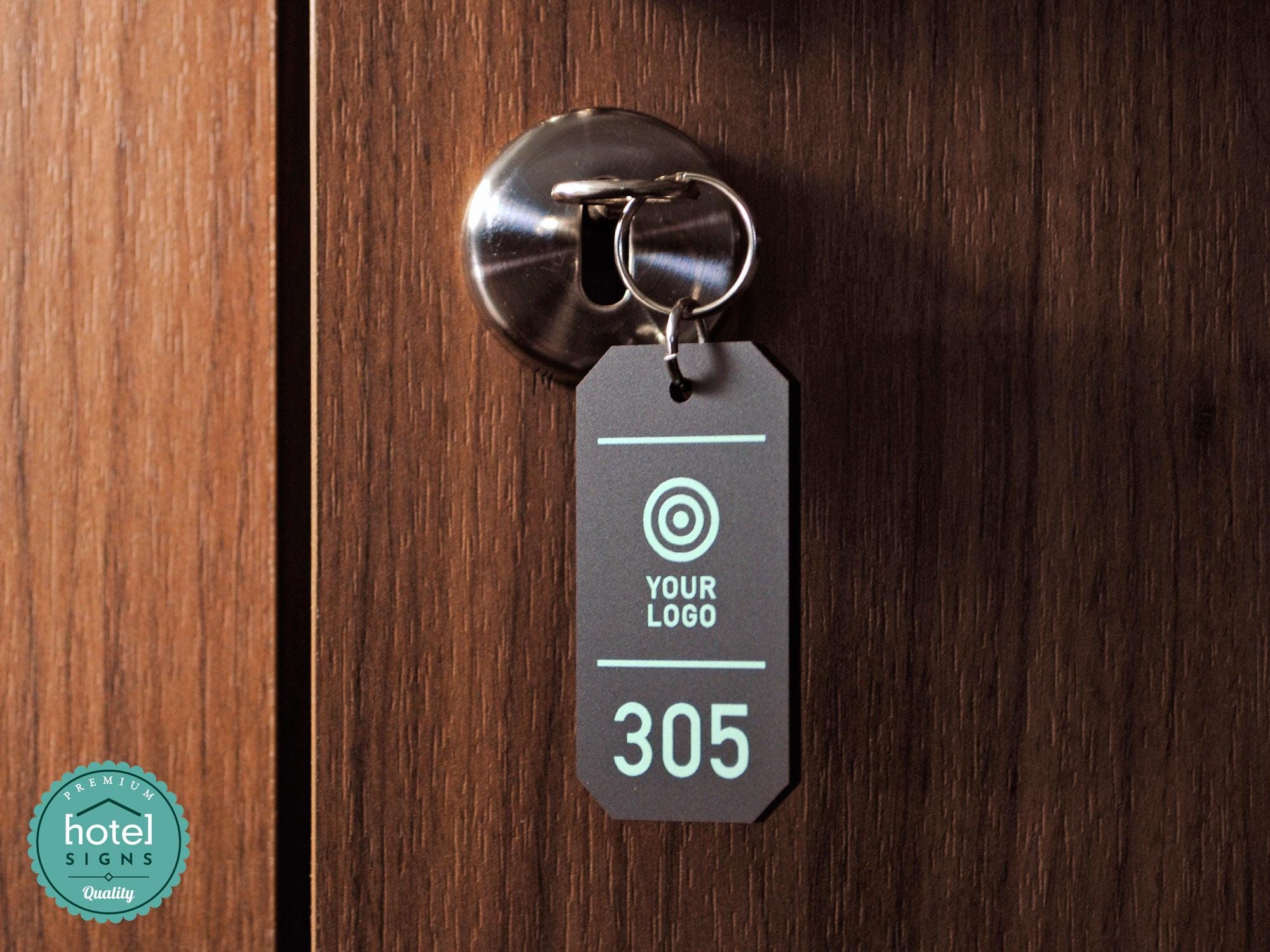 Juego De 20 Llaveros Numéricos De Acrílico Transparente Para Hoteles, Escuelas, Vestuarios - Números 1 Al 20 Con Anillas