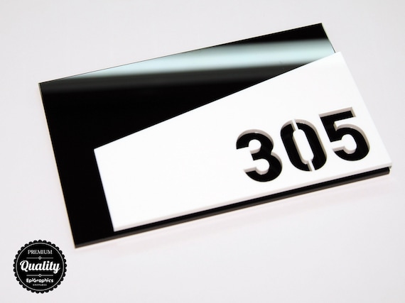 Room Number With Acrylic Letters For Hotel Signage Hotel Room Number Sign Hotel Door Sign