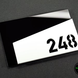 Acrylic Sign for Hotel Signage, Room Number Sign, Apartment Door Sign