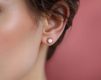 Conjunto de pendientes DIY de leche materna Círculo redondo de la vida Joyería de leche materna Idea de regalo de leche materna Kit de joyería Recuerdo para principiantes Fácil maternidad