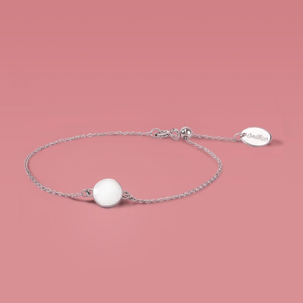 Vente en gros pour le lait maternel à faire soi-même - monture supplémentaire - bracelet chaîne rond cercle de vie - bijoux de lait maternel cadeau de lait maternel bijoux souvenir