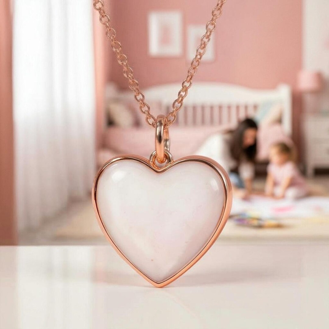 シルバーネックレス ペンダント ハート型 スターリングシルバー