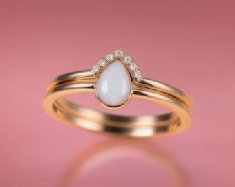 Patented DIY kit Breastmilk Set Ring Together Drop Shaped Mothers Milk Jewellery Breast Milk Gift Idea Jewelry Keepsake Beginner Easy step