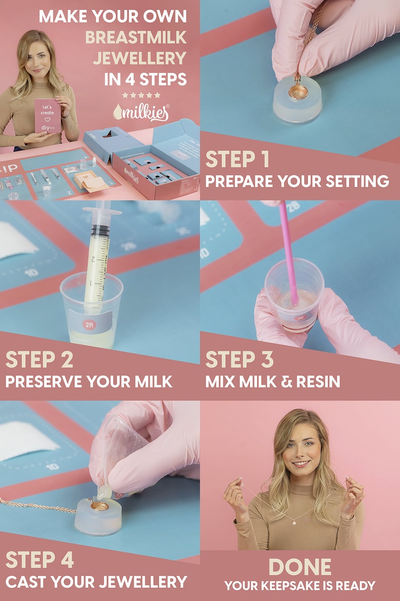 DIY kit Breastmilk Jewellery